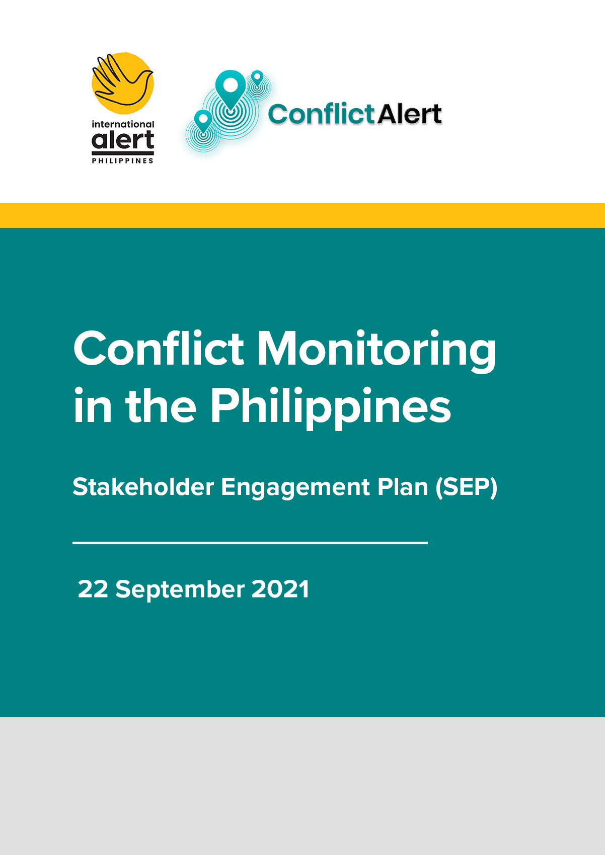 Conflict Monitoring – Stakeholder Engagement Plan