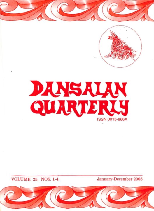 January-December 2005 Vol. 25, Nos. 1-4
